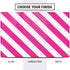 Pink and White Geometric Stripes Dell Vostro Skin